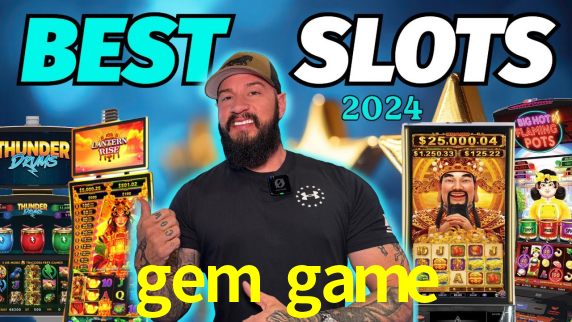 Interface do App gem game